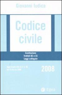 Codice civile 2008. Con CD-ROM - Giovanni Iudica - Libro EGEA 2008 | Libraccio.it
