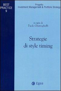 Strategie di style timing  - Libro EGEA 2003, Investment managem. & portfolio strategy | Libraccio.it
