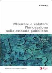 Misurare e valutare l'innovazione nelle aziende pubbliche