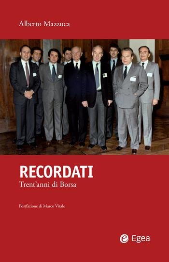 Recordati - Alberto Mazzucca - Libro EGEA 2015, Fuori collana | Libraccio.it