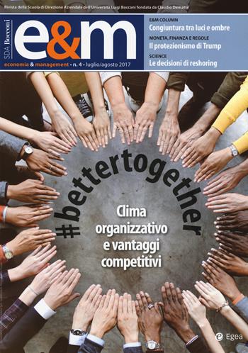 Economia & management (2017). Vol. 4  - Libro EGEA 2017, Economia e management. I saggi | Libraccio.it