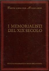 I memorialisti del XIX secolo