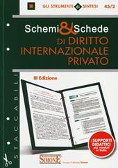 Schemi & schede di diritto internazionale privato