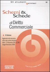 Schemi & schede di diritto commerciale  - Libro Edizioni Giuridiche Simone 2008, Gli strumenti di sintesi | Libraccio.it