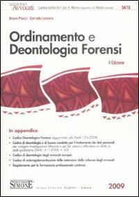 Ordinamento e deontologia forensi - Bruno Piacci, Corrado Lanzara - Libro Edizioni Giuridiche Simone 2009, Saranno avvocati | Libraccio.it