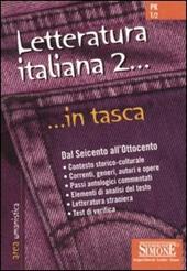 Letteratura italiana. Vol. 2: Dal Seicento all'Ottocento.