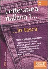 Letteratura italiana. Vol. 1: Dalle origini al Cinquecento.