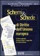 Schemi & schede di diritto dell'Unione Europea  - Libro Edizioni Giuridiche Simone 2004, Schemi & Schede | Libraccio.it