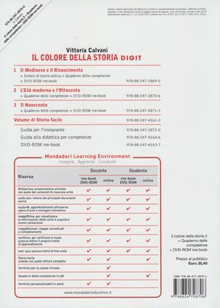 Il colore della storia. Con espansione online. Vol. 2 - Vittoria Calvani - Libro Mondadori Scuola 2008 | Libraccio.it