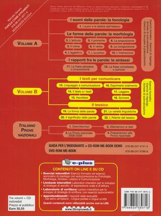 Parole come strumenti. Vol. A-B. Con Prove d'ingresso-Percorso allenamento prova nazionale. Con CD-ROM. Con espansione online - Marcello Sensini - Libro Mondadori Scuola 2010 | Libraccio.it
