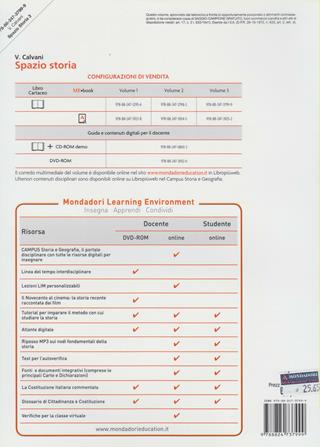 Spazio storia. Per gli Ist. professionali. Vol. 3: 1900 ad oggi. - Vittoria Calvani - Libro Mondadori Scuola 2012 | Libraccio.it