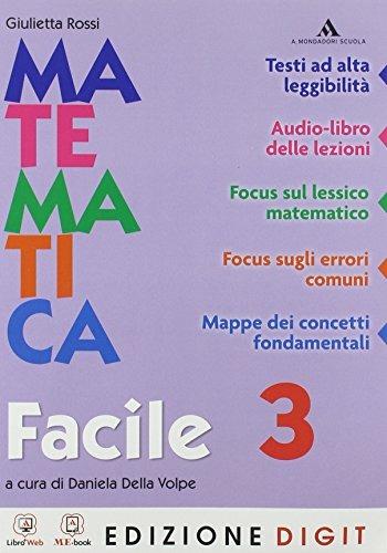 Traguardi e competenze. Matematica facile. Per la Scuola media. Vol. 3 - Giulietta Rossi - Libro Mondadori Scuola 2013 | Libraccio.it