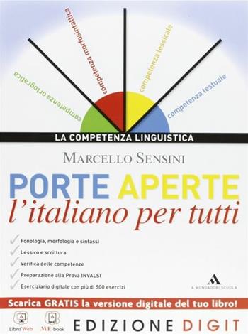 Porte aperte. Per le Scuole superiori. - Marcello Sensini - Libro Mondadori Scuola 2013 | Libraccio.it