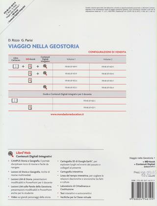Viaggio nella geostoria. Per i Licei. Con e-book. Con espansione online. Vol. 1 - Rizzo, Parisi - Libro Mondadori Scuola 2014 | Libraccio.it