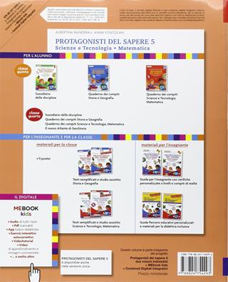 Protagonisti del sapere. Sussidiario scientifico. Quaderno scientifico. Con e-book. Con espansione online. Vol. 2 - Emanuela Bramati, Laura Bramati, Anna Fontolan - Libro Mondadori Scuola 2016 | Libraccio.it