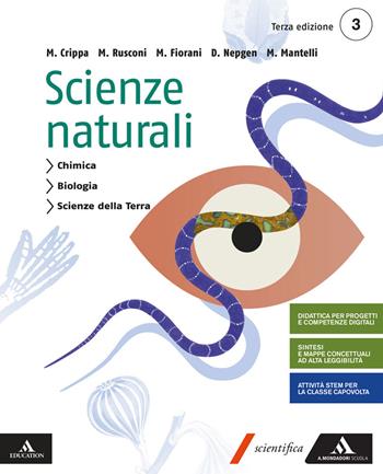 Scienze naturali. Per le Scuole superiori. Vol. 1 - Massimo Crippa, Massimiliano Rusconi, Marco Fiorani - Libro Mondadori Scuola 2020 | Libraccio.it