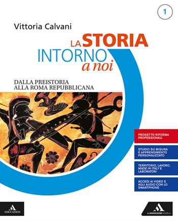 La storia intorno a noi. Quaderno per lo studio personalizzato 1. Con Percorsi di lavoro e civiltà Per gli Ist. professionali. Vol. 1: Dalla preistoria alla Roma repubblicana - Vittoria Calvani - Libro Mondadori Scuola 2019 | Libraccio.it