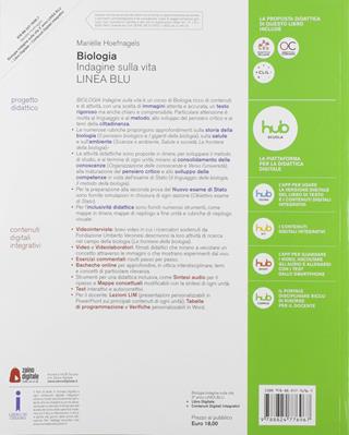 Biologia indagine sulla vita. Linea blu. Per il terzo anno delle Scuole superiori. Con e-book. Con espansione online - Marielle Hoefnagels - Libro Mondadori Scuola 2019 | Libraccio.it