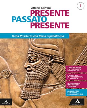 Presente passato presente. Quaderno per lo studio personalizzato. e professionali. Con e-book. Con espansione online. Vol. 1: Dalla preistoria alla Roma repubblicana - Vittoria Calvani - Libro Mondadori Scuola 2019 | Libraccio.it