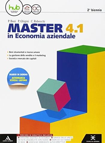 Master. Con diario. Per le Scuole superiori. Vol. 2 - Pietro Boni, Pietro Ghigini, Clara Robecchi - Libro Mondadori Scuola 2017 | Libraccio.it