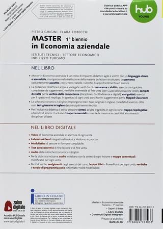 Master in economia aziendale. Vol. unico. e professionali ad indirizzo turistico. Con e-book. Con espansione online. Con Libro: Saperi di base - Pietro Ghigini, Clara Robecchi - Libro Scuola & Azienda 2018 | Libraccio.it