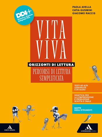 Vita viva. Orizzonti di lettura. Percorsi di lettura semplificata. Con e-book. Con espansione online - AA  VV - Libro Mondadori Scuola 2022 | Libraccio.it