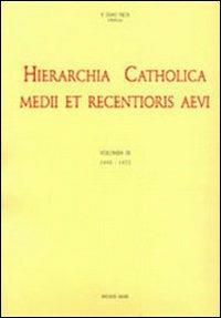 Hierarchia catholica. Vol. 9: 1903-1922  - Libro EMP - Edizioni Messaggero Padova 2002, Teologia e cult. religiosa. Grandi opere | Libraccio.it