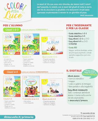 colori della luce. Per la 4ª e 5ª classe elementare. Con e-book. Con espansione online. Con 3 libri: Quaderno operativo-Ti racconto di me-Album arte - E. Marchetti - Libro Theorema Libri 2018 | Libraccio.it