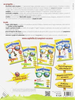 Campioni in vacanza. Per la Scuola elementare. Vol. 2 - Maria Corno - Libro Piccoli 2017 | Libraccio.it