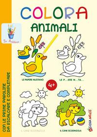Colora animali con le prime paroline da ricalcare e completare. Ediz. illustrata  - Libro Edizioni del Baldo 2021, Le matitine | Libraccio.it