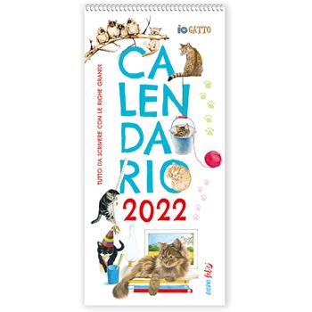 Io gatto. Tutto da scrivere con le righe grandi. Calendario 2022  - Libro Edizioni del Baldo 2021 | Libraccio.it