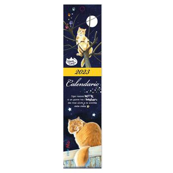 Gatto e la luna. Mini calendario 2023 - Sara Giommoni - Libro Edizioni del Baldo 2022 | Libraccio.it
