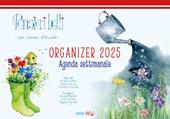 Agenda settimanale Pensieri belli per anime delicate. Organizer 2025