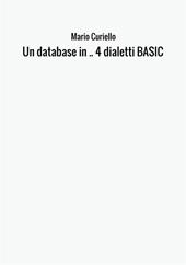 Un database in 4 dialetti BASIC