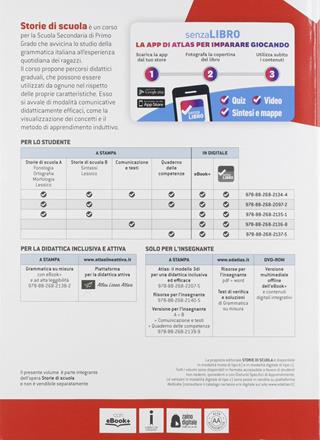 Storie di scuola. Morfologia-Sintassi-Quaderno delle competenze. Con e-book. Con espansione online - Marcello Aprile, Giulia Digo - Libro Atlas 2019 | Libraccio.it