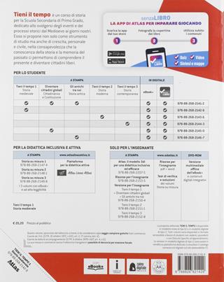 Tieni il tempo. Con e-book. Con espansione online - Giovanna D'Agostino, Luciano Canfora - Libro Atlas 2019 | Libraccio.it