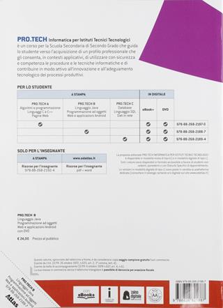 Pro.tech. Per le Scuole superiori. Con DVD-ROM. Vol. B - Agostino Lorenzi, Andrea Rizzi - Libro Atlas 2019 | Libraccio.it