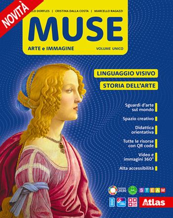 Muse. Storia dell'arte. Linguaggio visivo. Per la Scuola media. Laboratorio creativo. - Gillo Dorfles, Cristina Dalla Costa, Marcello Ragazzi - Libro Atlas 2024 | Libraccio.it