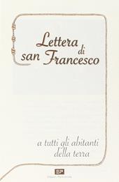 Lettera di san Francesco a tutti gli abitanti della terra