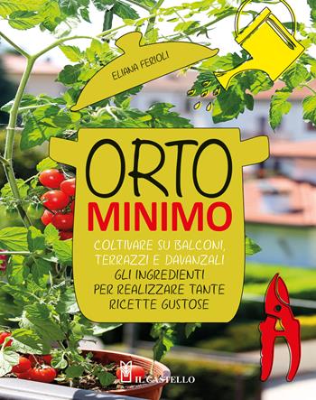 Orto minimo. Coltivare su balconi, terrazzi e davanzali gli ingredienti per realizzare tante ricette gustose - Eliana Ferioli - Libro Il Castello 2026, Giardinaggio | Libraccio.it