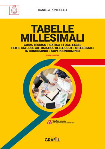 Tabelle millesimali. Con Contenuto digitale per accesso online - Daniela Ponticelli - Libro Grafill 2024 | Libraccio.it