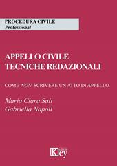 Appello civile. Tecniche redazionali. Come non scrivere un atto di appello