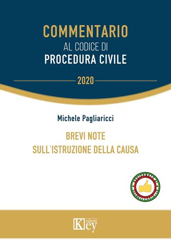 Brevi note sull'istruzione della causa - Michele Pagliaricci - Libro Key Editore 2020, Commentario | Libraccio.it