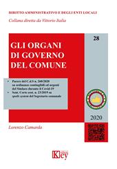 Gli organi di governo del Comune