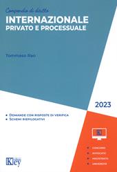 Compendio di diritto internazionale privato e processuale 2023