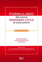 Formulario del nuovo processo civile di esecuzione