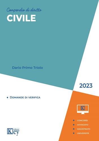 Compendio di diritto civile 2023  - Libro Key Editore 2023 | Libraccio.it