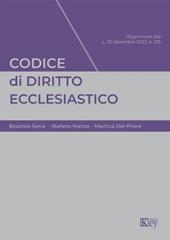 Codice diritto ecclesiastico 2024