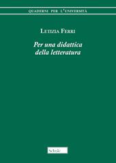 Per una didattica della letteratura