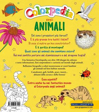 Colorpedia degli animali - Lindsey Leigh - Libro Macro Junior 2019 | Libraccio.it